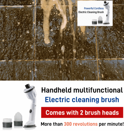  Handheld multifunctional electric cleaning brush