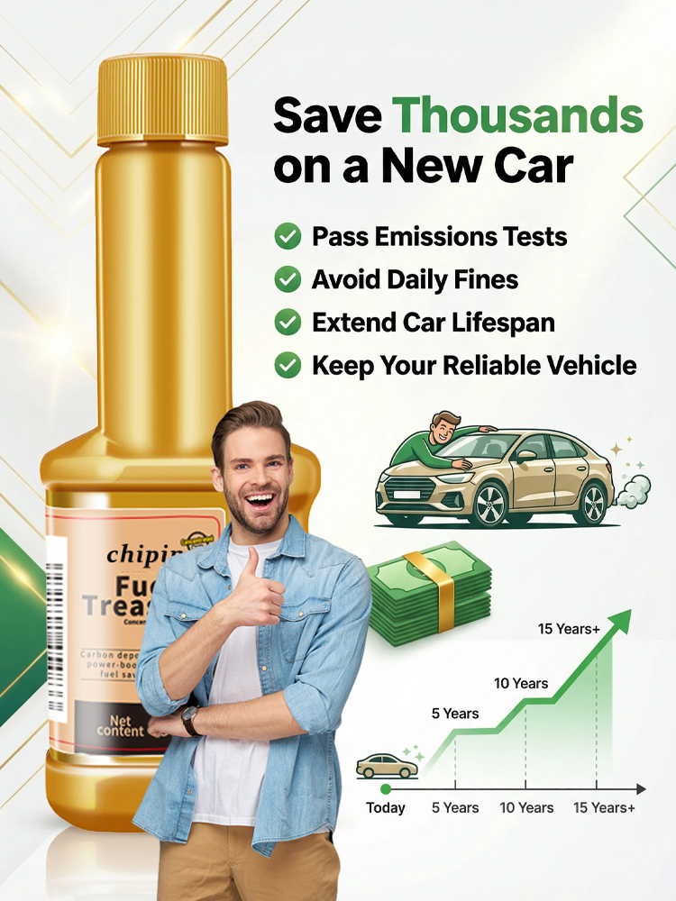 【⛽Buy One Get One Free】Fuel Additive Fuel-Saving Miracle🚗 Save $1 per liter of fuel, 20% more fuel!