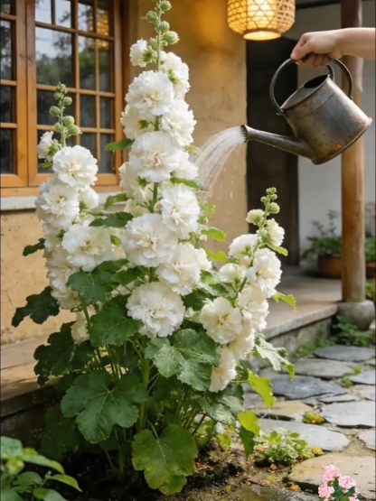 【🎨Buy One Get One Free】Multi-colored Hollyhock Seeds🌺 Single Seeds with Abundant Blooms, 300 Seeds, High Germination Rate, Buy 1 Get 1 Free, Hassle-Free Returns and Exchanges✅