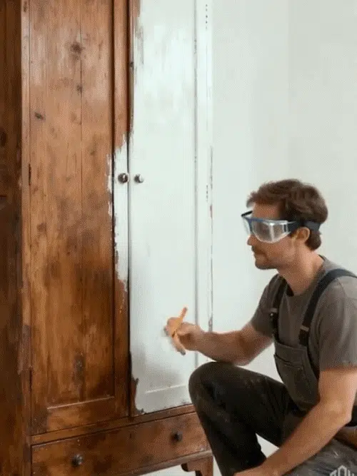 🎨Water-based wood paint for furniture renovation✨ Repairs paint chips and scratches, environmentally friendly and easy to apply