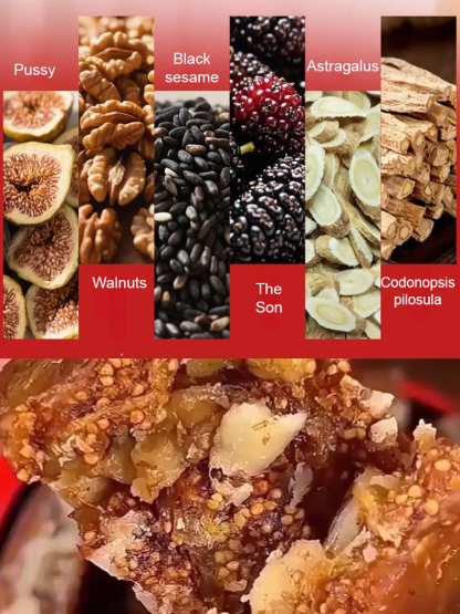 🥰0 Sugar Fig Walnut Pie, a natural and delicious nutritious treat