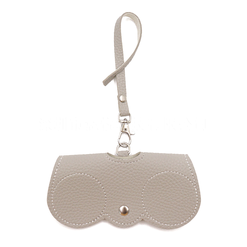 Glasses storage protective leather case