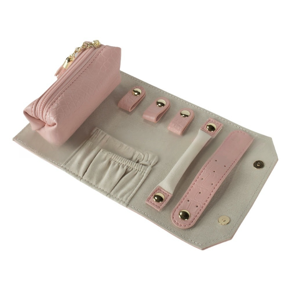 Jewelry Earring Organizer Roll Storage