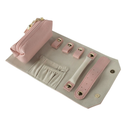 Jewelry Earring Organizer Roll Storage