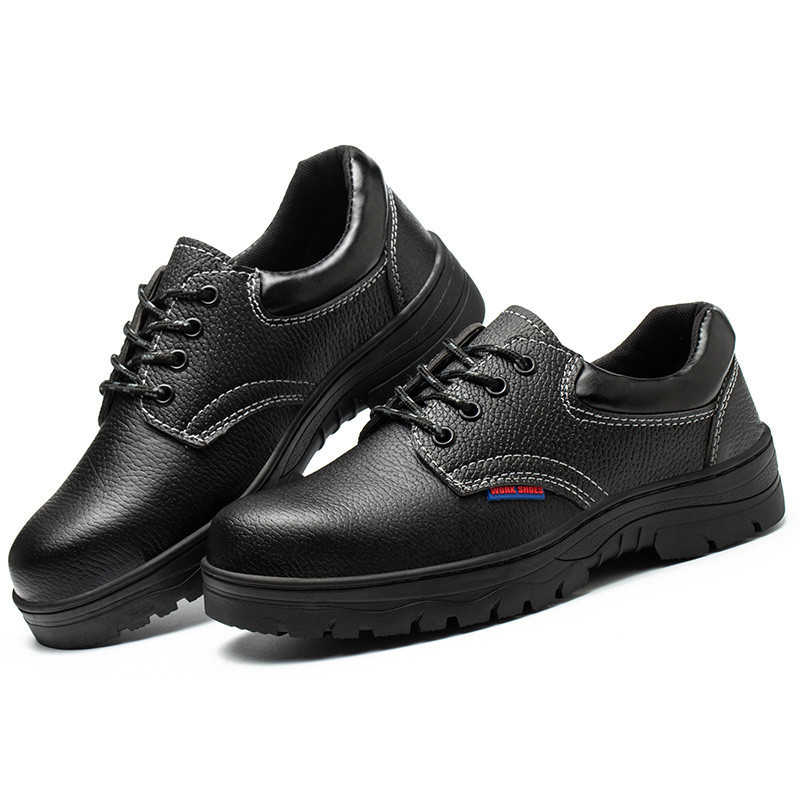 Wear-resistant anti-smash and anti-puncture work shoes