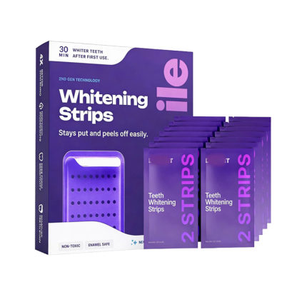 【🦷Buy One Get Two】✨American Dental Grade Whitening Strips! 30-Minute Instant Whitening, Double Effect of Whitening and Freshening