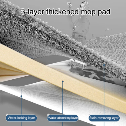 New style large flat mop