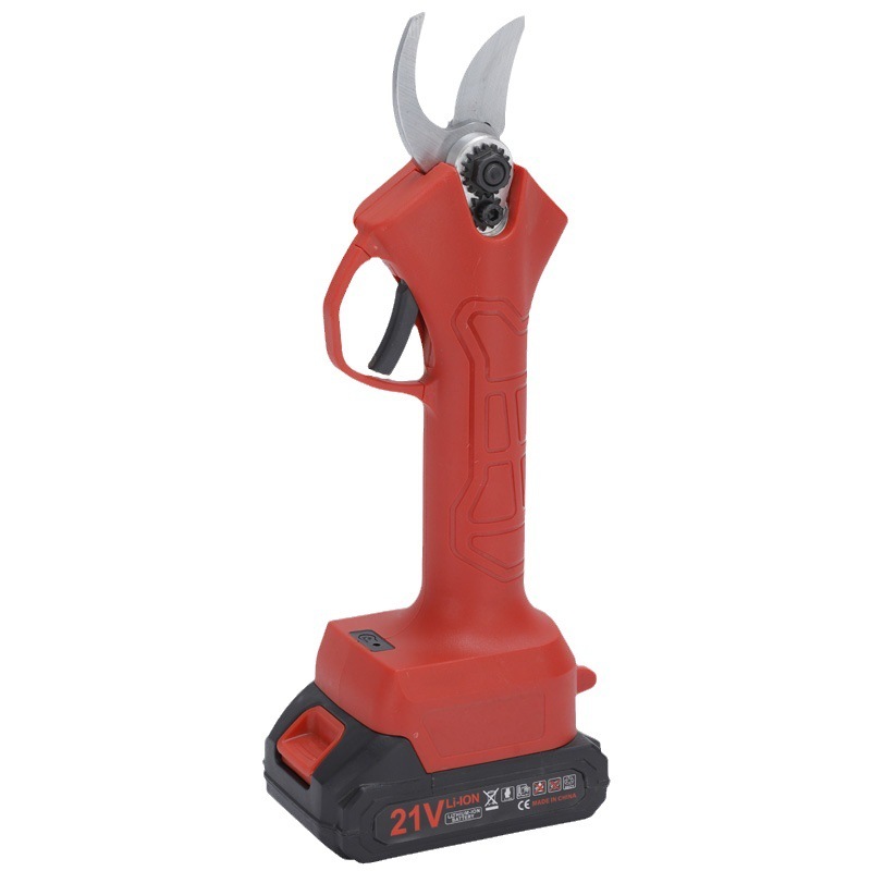 ✂️ High-speed electric lithium-ion pruning shears, wirelessly powered for easy and efficient pruning of thick branches!