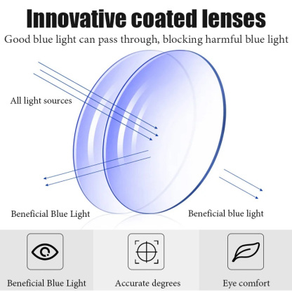 👓 Japanese Anti-Fatigue Blue Light Blocking Glasses｜✨ Eye-protecting and comfortable, one pair is enough for daily use and office work