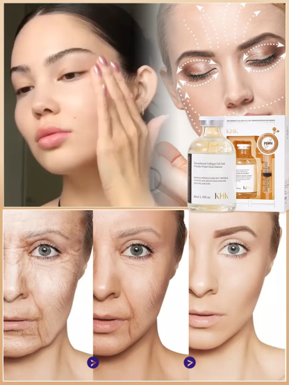 Salmon anti-wrinkle serum: One drop daily reduces lines and yellowing within the day