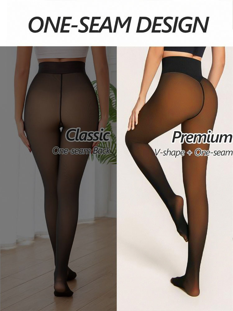 【⏳Limited Time 50% Off】Fleece-Lined Shaping Leggings | ☁️Nude-like High-Elasticity Experience