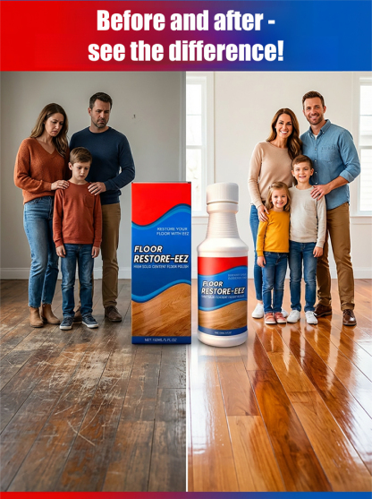 🪵Wood Floor Savior! ✨Repair and polish in one step, gentle on wood and won't damage finish