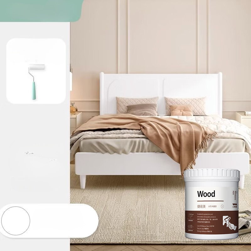 🎨Water-based wood paint for furniture renovation✨ Repairs paint chips and scratches, environmentally friendly and easy to apply