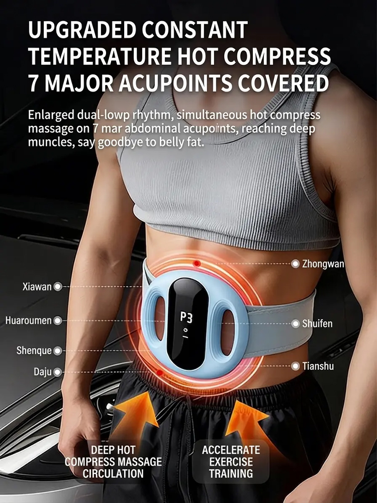 🌀Full-body massage and fat-burning fascia ring – relax muscles, relieve fatigue, and sculpt and burn fat!