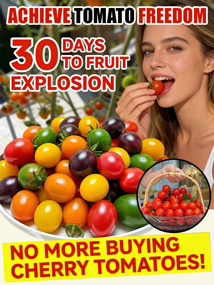 【🍅Buy One Get One Free】98% High Germination Rate Waterfall Cherry Tomato Seeds💥50% Discount! High Yield in 30 Days, 2 Packs for $42 with Free Shipping