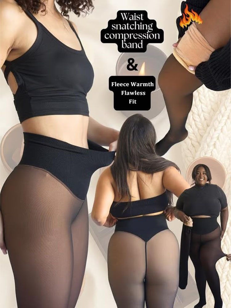 【⏳Limited Time 50% Off】Fleece-Lined Shaping Leggings | ☁️Nude-like High-Elasticity Experience