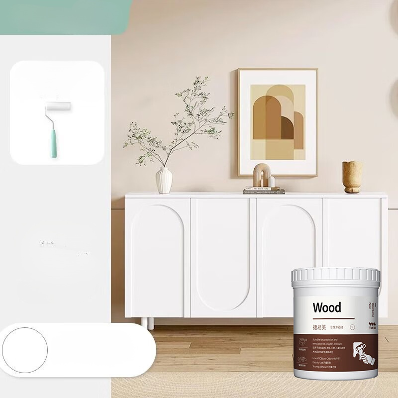 🎨Water-based wood paint for furniture renovation✨ Repairs paint chips and scratches, environmentally friendly and easy to apply