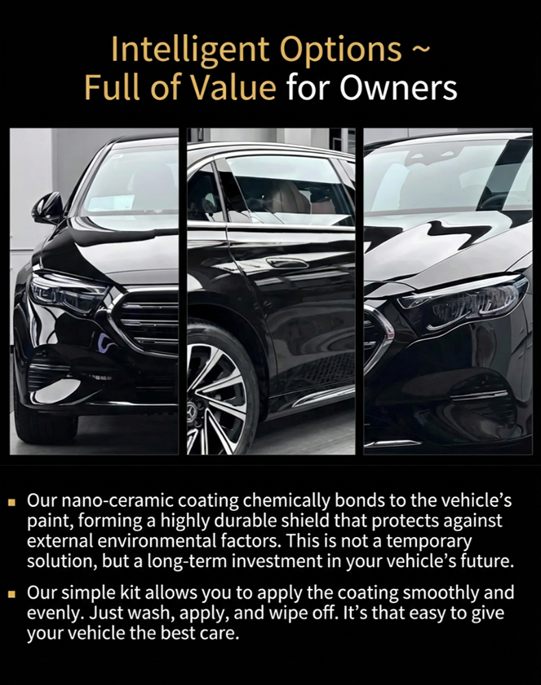 【🚗Buy One Get One Free】German Ultimate Ceramic Coating Spray🛡️ Give Your Old Car a Dazzling Gloss in 3 Minutes