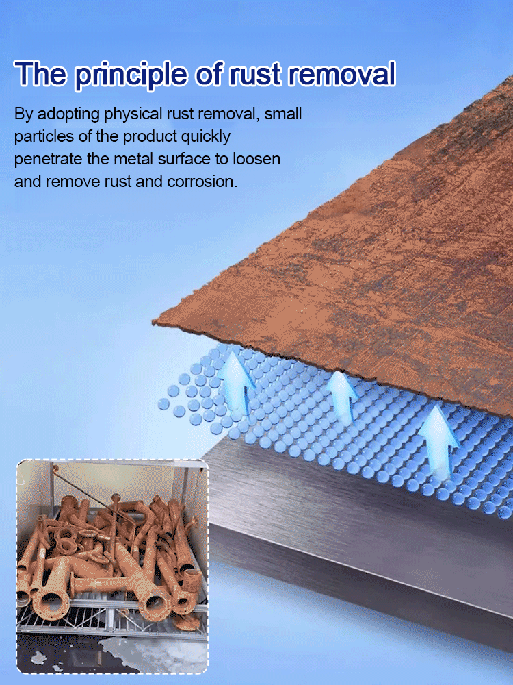 ✨Three-in-One Rust Remover｜Physical Rust Removal & Long-Lasting Protection🛡️