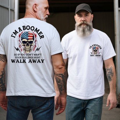 I'M A BOOMER. Graphic  Custom Year Of Birth t-shirt, Hoodie, Boomer Generation T shirt 
