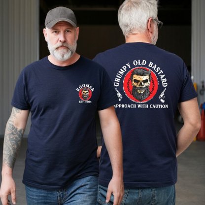Grumpy Old Bastard Custom Year Of Birth T-Shirt, Hoodie, Boomer Generation T Shirt