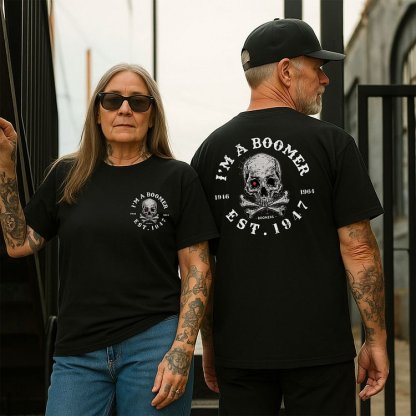 I'm A Boomer Custom Year Of Birth T-Shirt, Hoodie, Boomer Generation T-Shirt