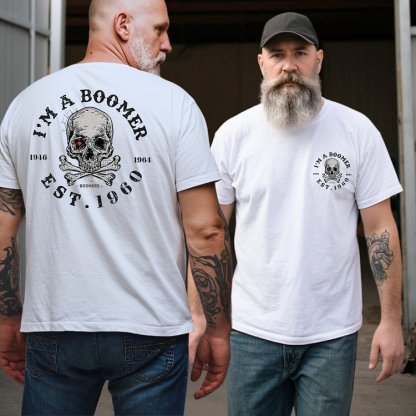 I'm A Boomer Custom Year Of Birth T-Shirt, Hoodie, Boomer Generation T-Shirt
