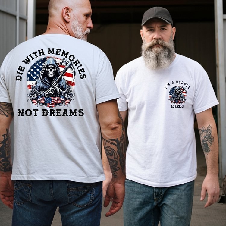 Die With Memories Custom Year Of Birth T-Shirt, Hoodie, Boomer Generation T-Shirt
