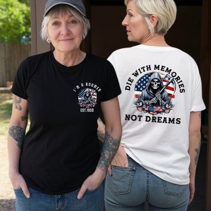 Die With Memories Custom Year Of Birth T-Shirt, Hoodie, Boomer Generation T-Shirt