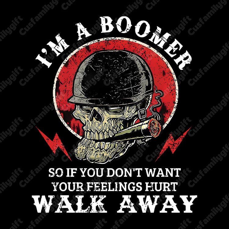 BOOMER Skull Custom Birth Year T-Shirts, Hoodies, Baby Boomer T-Shirts