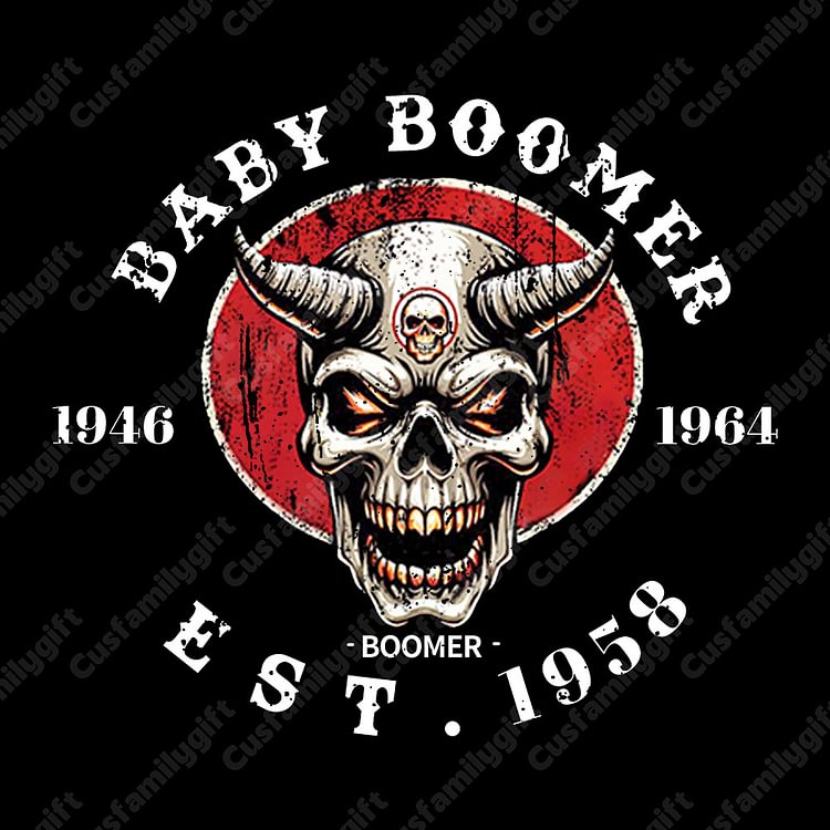 Gen X Personality Customize Year Custom Birth Year T-Shirts, Hoodies, Baby Boomer T-Shirts