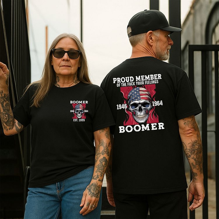Proud Member Of The Fuck You Feelings Sweatshirt Custom Birth Year T-Shirts, Hoodies, Baby Boomer T-Shirts