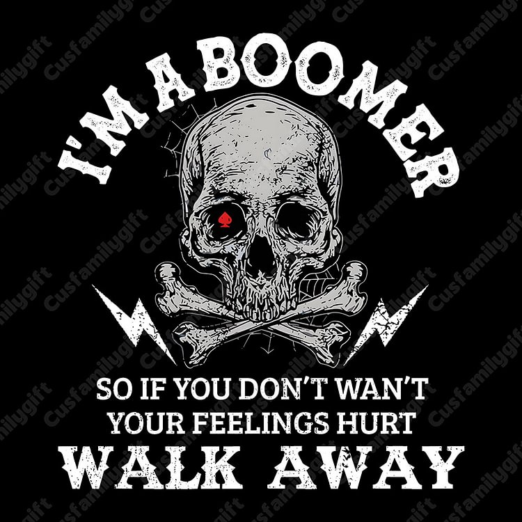 Walk Away, I'm Boomer Custom Birth Year T-Shirts, Hoodies, Baby Boomer T-Shirts