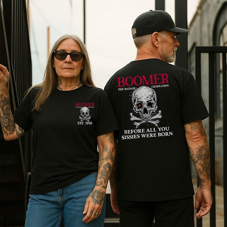 The Badass Generation Custom Birth Year T-Shirts, Hoodies, Baby Boomer T-Shirts