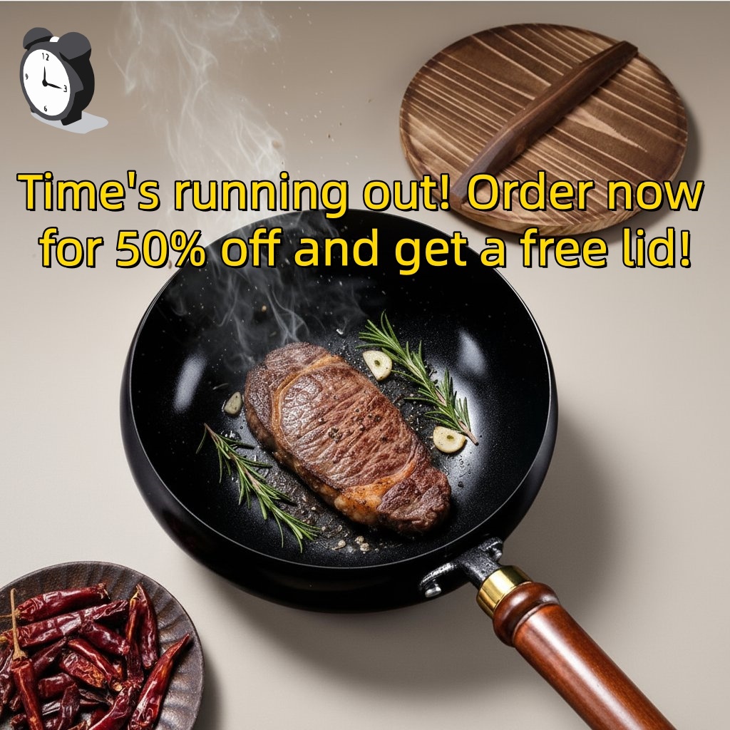 [Uncoated healthy pot] Iron-supplemented pure iron non-stick pot