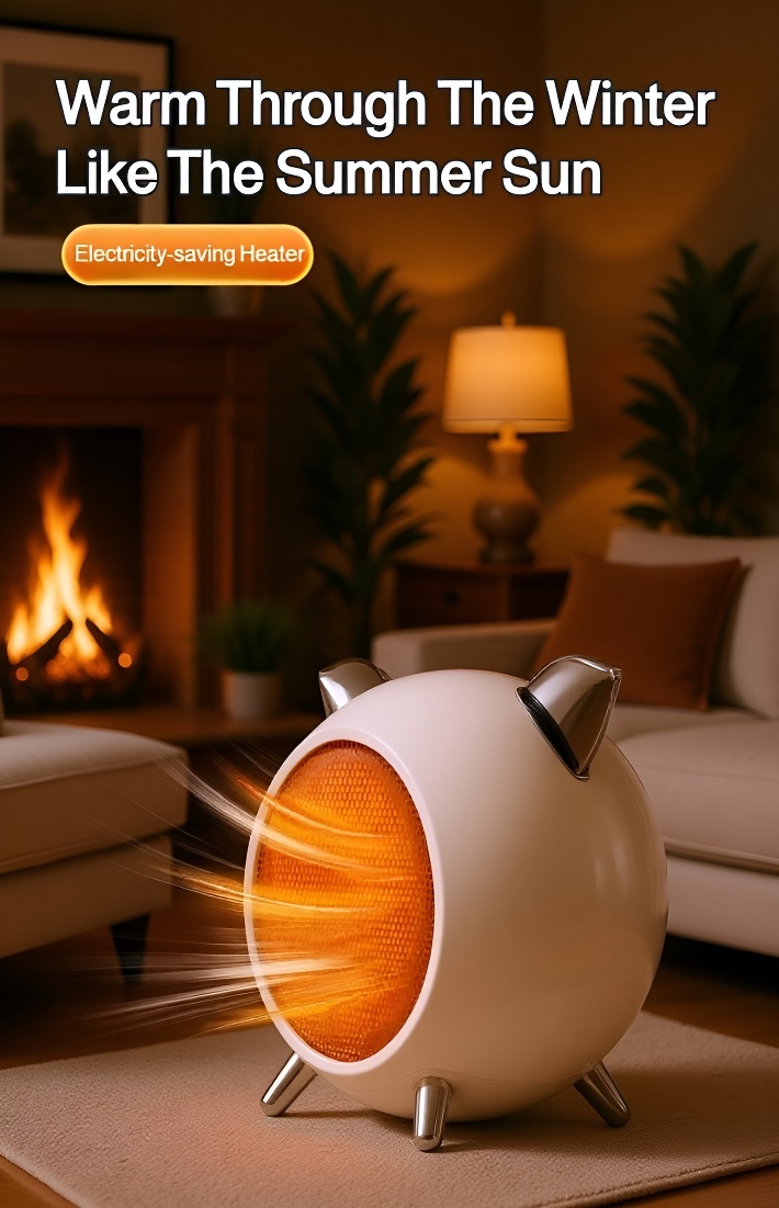 Rapid Warming Electric Heater with sleek modern design