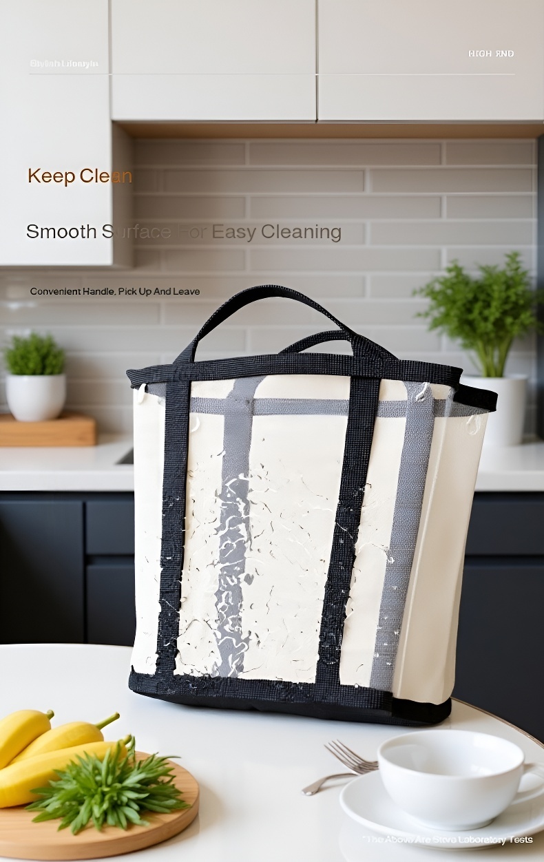 Bathroom organizer foldable storage basket