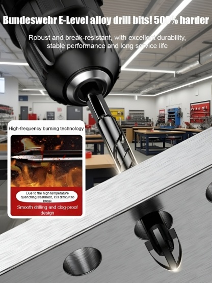 Tungsten Carbide Cross Drill Bit Set