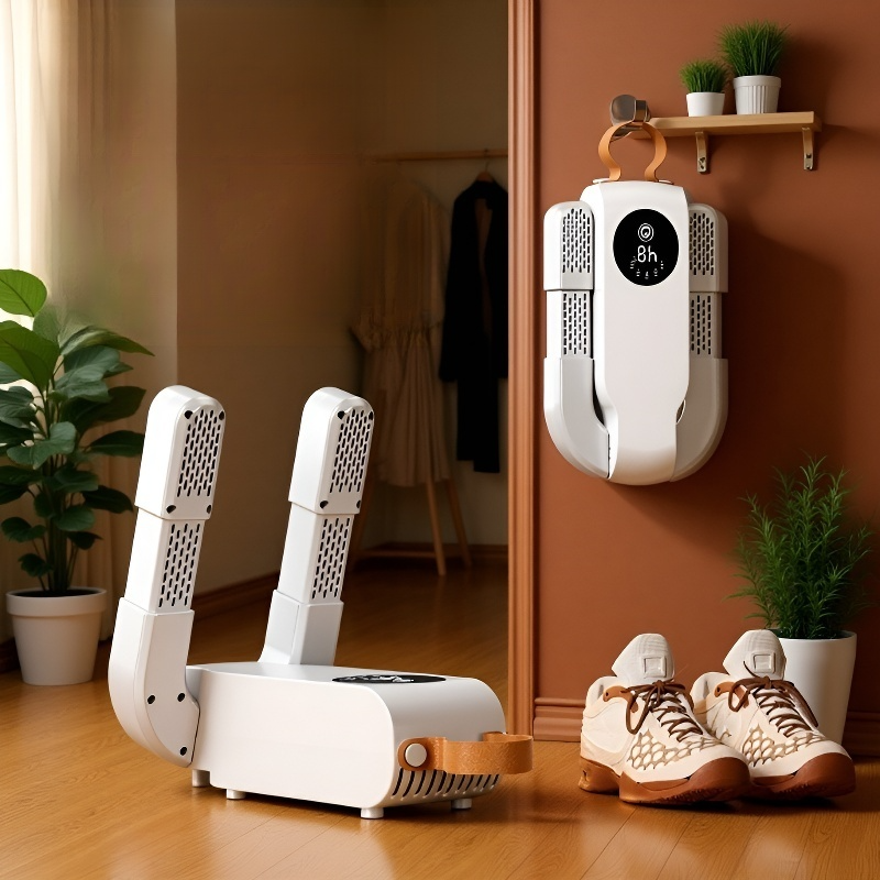 Multifunctional 360° Cycle Shoe Dryer with Timer, Antibacterial & Deodorizing for All Seasons