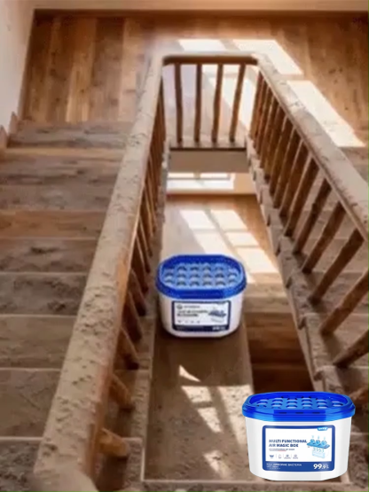 [Dust-free for the whole family 365 days a year] Multifunctional dust-removing box