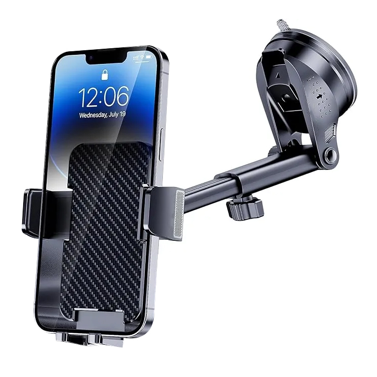 Handyhalterung Auto [Super Saugnapf] Handy Halterung Auto Universal Handyhalter Auto 360° Drehbar kfz Handyhalterung Armaturenbrett Handy Halter Auto für iPhone Android Smartphone