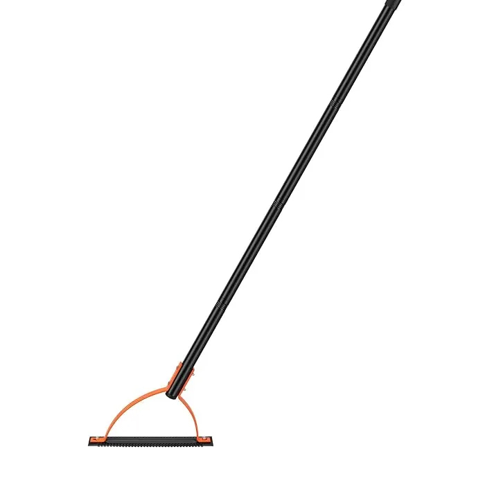 152.4cm Unkrautgrasschneider mit gezackter zweischneidiger scharfer Klinge, manuelles Unkrautvernichter, Graspeitsche, Handwerkzeug, Handgerät, Unkrautvernichter für überwucherte Unkraut