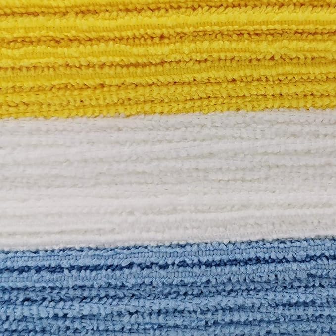 Amazon Basics Mikrofaser - Reinigungstuch, 30 x 41 cm, 24 Stück, 40.5 cm x 30.5 cm, Mehrfarbig