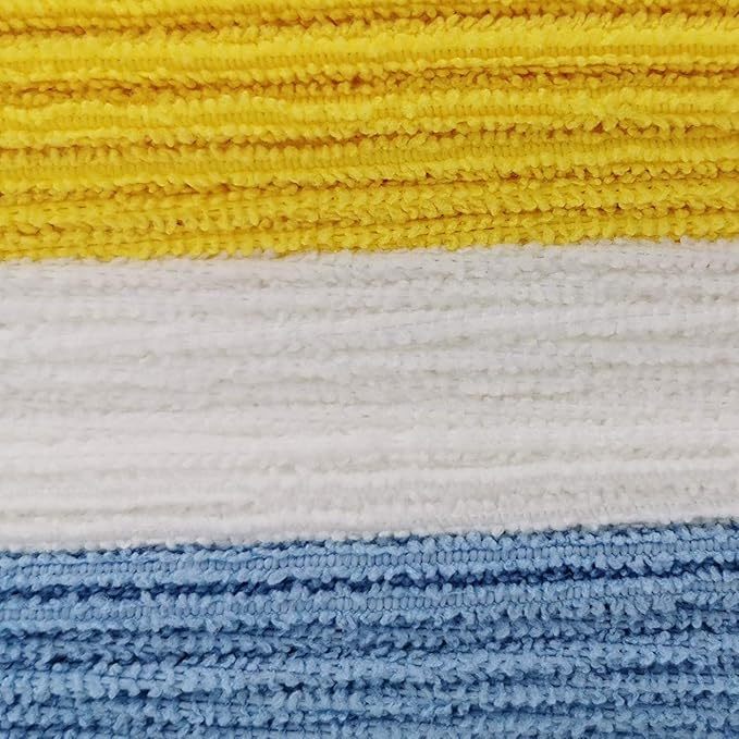 Amazon Basics Mikrofaser - Reinigungstuch, 30 x 41 cm, 24 Stück, 40.5 cm x 30.5 cm, Mehrfarbig