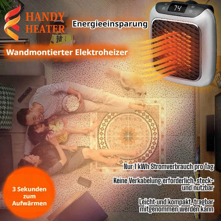 【Energiesparer】Die kleinste Klimaanlage der Welt: Wandheizung✨+9 € für 1 Stk.👍