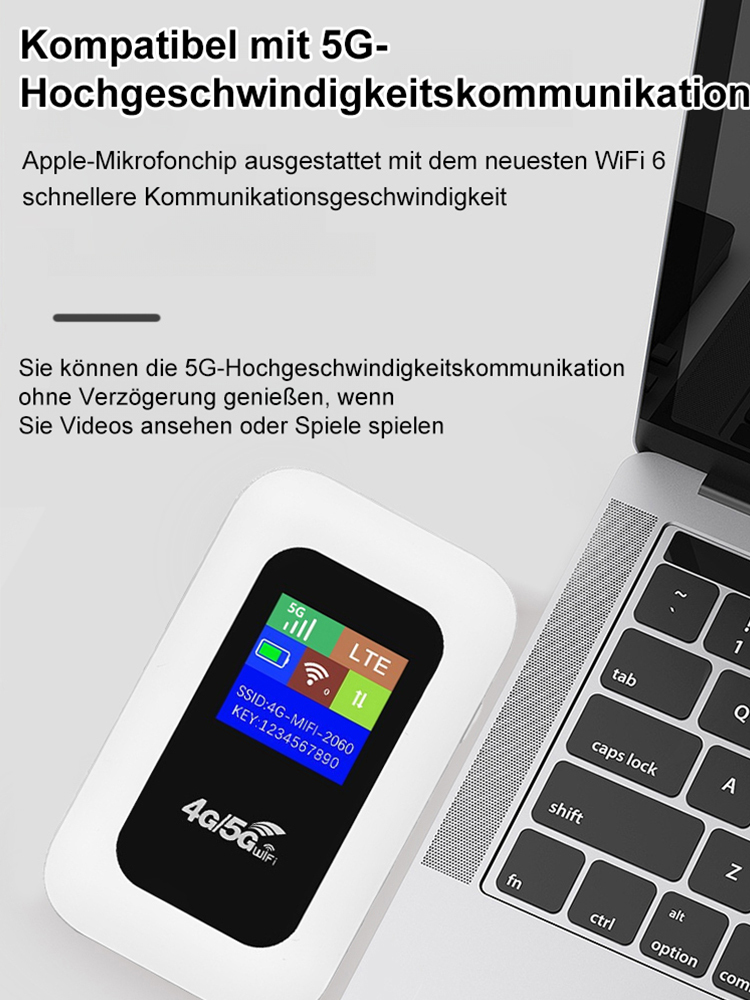 【📶Tragbares WLAN, gemeinsam entwickelt von einem Telekommunikationsunternehmen und der Universität München.】🔥Jetzt für begrenzte Zeit im Angebot!