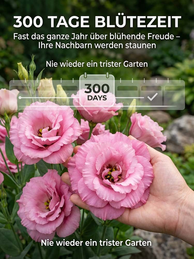 Lisianthus Lollipop-Baum | Ganzjährige Blütenpracht