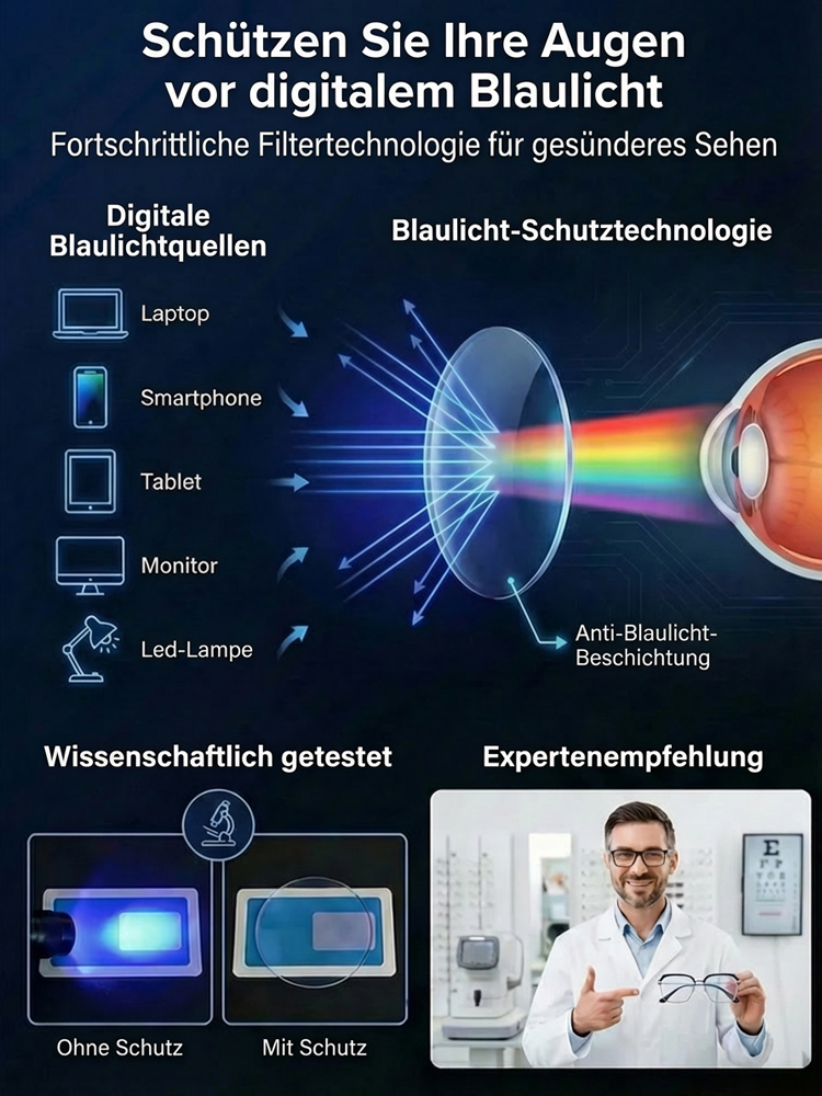 Ultra-klare Waben-Phototrope Lesebrille