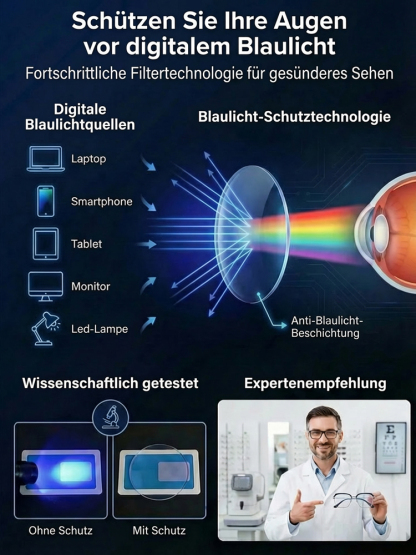 Ultra-klare Waben-Phototrope Lesebrille