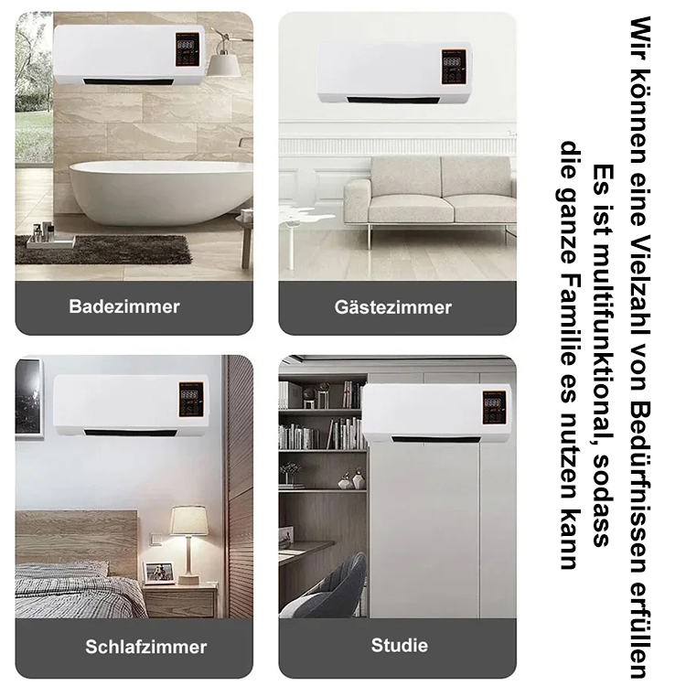 【50% Super Rabatt】Installationsfreie mobile Wandklimaanlage, sowohl für Kühlen als auch Heizen